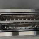 Mueller UltraToast Full Stainless Steel Toaster 4 Slice, Long Extra-Wide Slots for Bagels and Waffles, 6 Browning Levels, LED Display, Cancel/Defrost/Reheat Functions & Removable Tray, Kitchen Gadgets