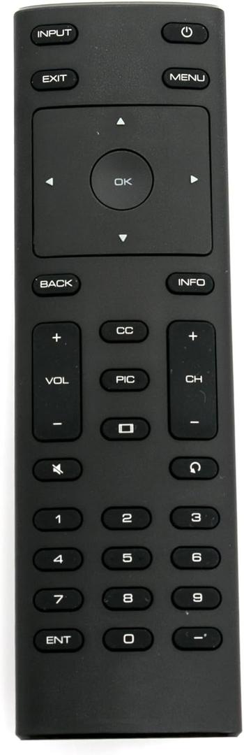 New XRT134 Replacement Remote Control Applicable for Vizio LED HDTV TV D24HN-E1 D24HNE1 D50N-E1 D50NE1 D39HN-E1