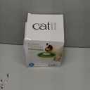 Catit Flower Fountain with Triple Action Filter, Cat Drinking Water Fountain, 3 L, Green