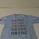 Love Heart Nsync Tee Grunge Vintage Style Black Nsync T-Shirt S