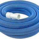 Poolmaster Manual Pool Vacuum Hose, 35 Ft x 1-1/2 for Inground & Above Ground Pools, Not for Automatic Cleaners, Kink-Free, Heavy Duty Pool Cleaner Hose with Swivel Cuff Made in USA