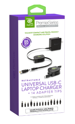 ReTrak 65W Universal Laptop Charger