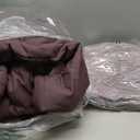 HYLEORY All Season Queen Size Bed Comforter - Cooling Goose Down Alternative Quilted Duvet Insert with Corner Tabs - Winter Warm - Machine Washable - Purple