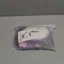 Short Bob Wig with Bangs Straight Purple Wigs for Women Colored Costume Wigs for Girl Shoulder Length Synthetic Cosplay Wig (Wig and Sunglasses)