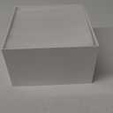 10” Large Buffet Risers with Mini Signs, Table Risers, Buffet Risers and Stands, Acrylic Cube Display Box Riser for Catering Party Buffet Table Food Display, Dessert, Cakes - White, Set of 4 Boxes