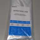 AmazerBath Plastic Shower Curtain Clear Premium PEVA, Clear Shower Curtain Heavy Duty 8G, Weighted Shower Curtains for Bathroom Accessories with 3 Big Stones and 12 Rustproof Grommets, 72x72 Inches