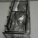 Aitatty Over the Door Shower Caddy Hanging: Black Rustproof Shower Organizer over the Door - No Drilling Bathroom Rack for Inside