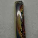 2 Sets LED Flameless Religious Candles Catholic Prayer Candle Catholic Battery Operated Electric Gift with Card LED Home Decor for Halloween Christmas(Virgin of Guadalupe)