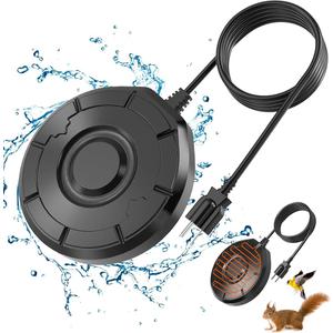 Bird Bath Heater for Outdoors in Winter, Birdbath Water Heater 120 W Pond De-Icer, Bird Bath Deicer Full-Covered Aluminum, Birdbath Heater Thermostatcally Controlled Auto Shut Off for Winter