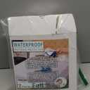 2 Pack Softhour Full Size Waterproof Mattress Protector, Stretch to 21'' Deep Pocket, Soft Breathable, Ideal for Home & Commercial Use (Basic White - 2pack)