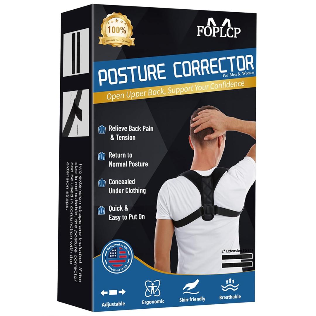 Posture Corrector for Women - Invisible & - Adjustable Back Straightener