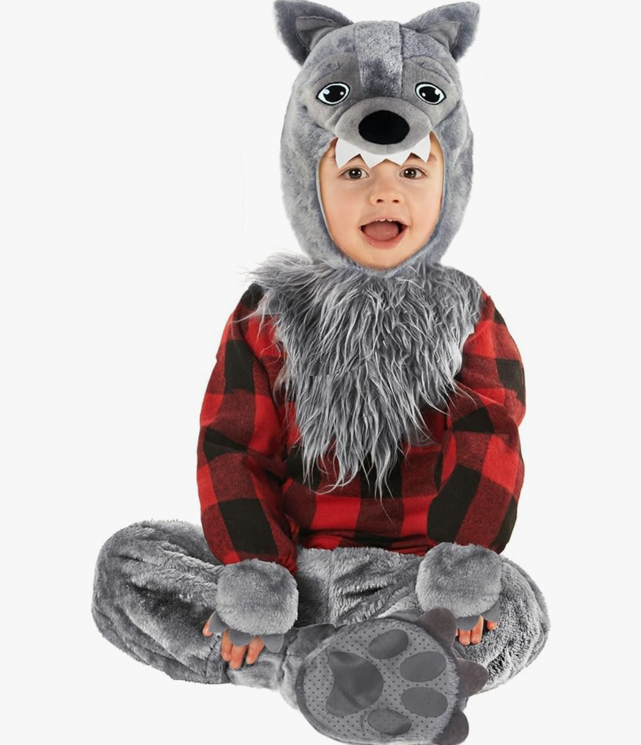 Morph Toddler Werewolf Costume - Boys & Girls Wolf Costume with Toddler Sizes 1-2Y