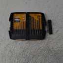 BOSTITCH BSA1S14BM Black Oxide Drill Bit Set, 14-Piece