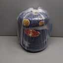 Kids Sleeping Bag for Boys & Girls - Glow in The Dark for Ages 3+, Large With Pillow Pocket, Extra Soft Toddler Blanket (66" x 33") (Blue - Space)