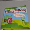 3PC Fidget Popper Sensory Toys Airplane Travel Activities for Toddlers Goodie Bags Pop it Fidget Toys for 12+ Month Babies 1 2 3 Year Old Girls Boys Valentine Gift Easter Basket Stuffer Gift