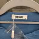 COOFANDY Men's 2 Pieces Cotton Linen Set Long Sleeve Henley Shirts Casual Beach Pants With Pockets Summer Yoga Outfits, Size XL