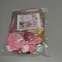 Anniversary Decorations for Bedroom, Valentines Day Balloons Kit Rose Gold Heart Balloons Rose Petals and Pink Balloon for Wedding, Anniversary Celebrations, Party Decorations Special Night