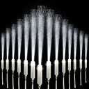 SZHFU 32 PCS Glow Sticks Party Favors for Kids, White Fiber Optic LED Light up Wedding Wand, 3 Light Modes Flashing for Bridal Shower Christmas