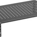 HUANUO Monitor Stand, Monitor Stand Riser 3 Height Adjustable, Monitor Riser with Airflow Vents, Laptop Stand for Desk, Laptop Riser, Desk Organizer for Monitor, 15.6" Laptop, PC, Printer