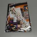 2 x Halloween Bulletin Board Decorations Set- 107 PCS,3 Interchangeable Message Sets, Ghost and Candy for Home School Office Partys,Halloween Classroom Decor