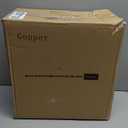 12" Ultra Quiet Bathroom Exhaust Fan with 6500K LED Light, 1.0 Sone 120 CFM, 10x10 Mount, 1500 LM Ceiling Ventilation Fan, Energy Efficient