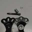 Orion Motor Tech Universal Front Wheel Hub Puller Set for 3-3/4 to 4-1/2 Inch IDs, Rear Axle Puller Kit for 4-1/2 to 5-1/2 Inch IDs, Flange Type Axle Remover Tool with 5/8 inch x 18 Forcing Bolt