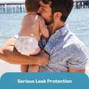 Hello Bello Premium Swim Diapers I Affordable and Eco-Friendly Disposable Swim Dipes for Babies and Kids I Size Medium