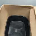 Arm & Hammer Simply Recycled Plastic Cat Litter Pan, Made in USA, Easy to Clean, Large Durable Litter Box, Black