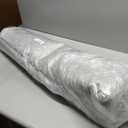 BESTSWEETIE 6x9 Area Rug Washable Rugs for Living Room, No Pile Boho Carpet for Entryway Bedroom Dinning Room, Vintage Carpet Print Distressed Non-Slip, 6 x 9 ft, Pink Beige Grey