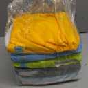 ALVABABY Baby Cloth Diaper 6 Pack with 12 Inserts One Size Cloth Diaper Covers Adjustable Washable Reusable for Baby Girls and Boys (01 Pure Color)