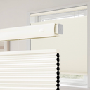HESTIA No Drill Cordless Blackout Cellular Shades Top Down Bottom Up(TDBU) Private Energy-Efficient Waterproof Honeycomb Blinds for Bedroom, Baby Room and Home Office,Light Beige,60" W X 72" H