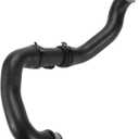Radiator Hose No.A2045019082 Lower Coolant Water Hose Pipe for Mercedes-Benz C350 12-15 for Mercedes-Benz GLK350 2010-2015 Rubber Black Good Sealing