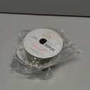 2 x Grosgrain Graduation Decorative Ribbon, Black with Gold Caps and Diplomas Pattern, 1.5 inches Wide, 10 Yards