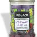 Tuscany Candle Vineyard Retreat Long-Lasting Scented Jar Candle, 18 oz