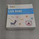 Dog Lick Bowl, Bestalk Anxiety Relief Lick Mat for Dogs, Non-Slip Freeze Licking Bowl Enrichment Puzzle Feeder for Distraction, BPA Free Silicone, Dishwasher Safe(Purple,S)