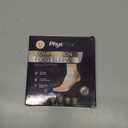 PhysFlex Compression Socks 20-30mmHg for Plantar Fasciitis, Achilles Tendonitis Relief - Ankle Compression Sleeve for Heel Spurs, Foot Swelling & Fatigue - Arch Support Brace for Everyday Use (1 Pair) (Large, Beige)