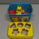 Fisher-Price Stacking Toy Baby's First Blocks Set of 10 Shapes for Sorting Play for Infants Ages 6+ Months