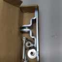 Cargo Trailer Door hasp Bar Lock Handle Keeper Padlock Race Enclosed car Hauler 5/16" Thread Torx Truss Dome Head Nut w/ 5/16" x 2" Carriage Bolts