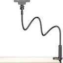 Flexible Webcam Stand Mount for Desk, Gooseneck Webcam Tripod with Clamp, Desktop Phone Holder & Table Top Tripod Compatible with Action Camera Gopro C922 C930e C920S C920 C615 C960 C920x Brio