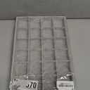 Ice Gray Plush Velvet Stackable Jewelry Display Trays Showcase Jewelry Organizer Storage Trays (24 Grids)