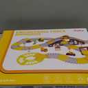 iHaHa Toddlers Construction Race Tracks Toys Gifts for 3 4 5 6 Years Old Boys Kids, 2PCS Electric Race Cars & 4 Pcs Construction Trucks, Birthday Gift Toys for Boys 2 3 4 5 6+