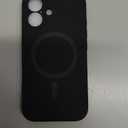 Miracase Magnetic for iPhone 17 Case, Compatible with MagSafe, Integrated Silicone Camera Control Cover, 3.0mm Thicken Shockproof Drop Protection Phone Case for 17, Black