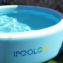 Inflatable Swimming Pool, Blue/white, 6977232130000