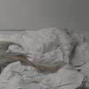 MARTHA STEWART Luxurious Goose Feathers Down Fiber Comforter Twin Size 100% Cotton Duvet Insert, Hotel Quality Hypoallergenic Comforter, 43 oz All Seasons Medium Warmth 68 x 90 Inch White