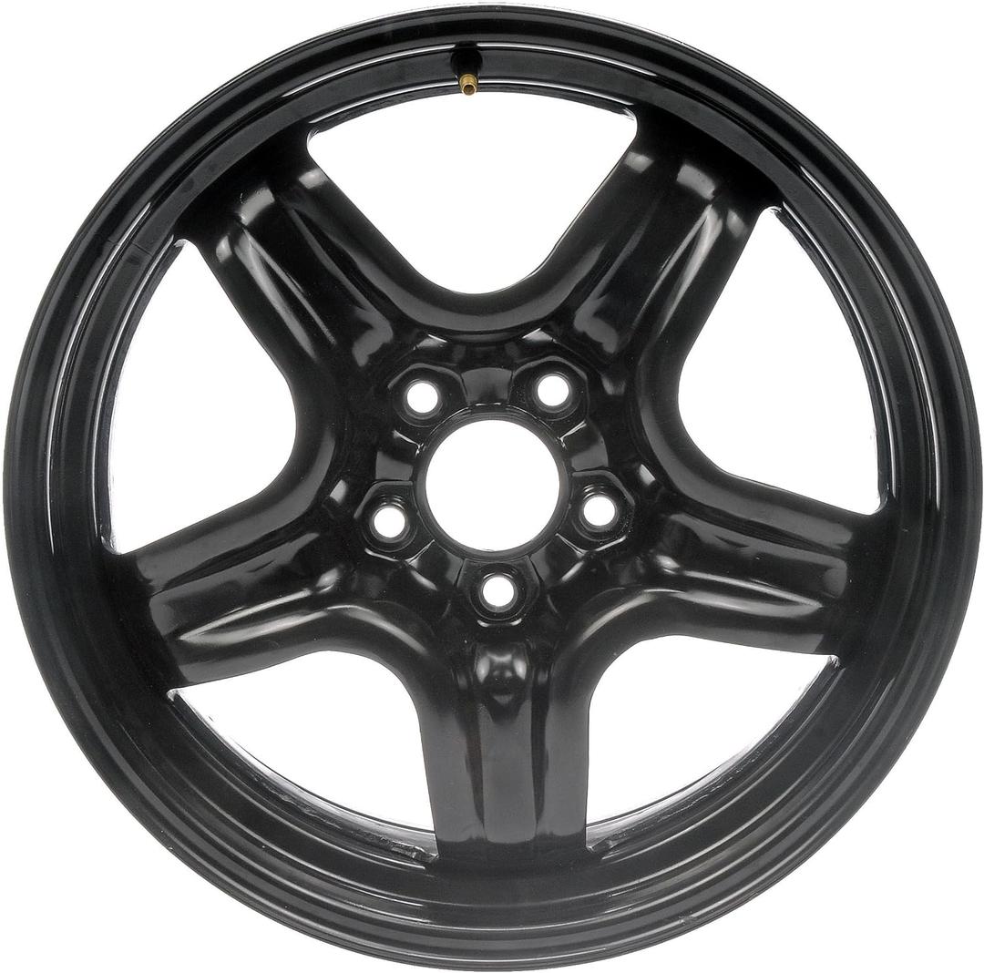 Dorman 939-101 Wheel Compatible with Select Chevrolet / Pontiac / Saturn Models, Black, 17 inches x 7 inches