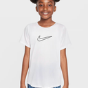Nike One Fitted Big Kids' (Girls') Dri-FIT Short-Sleeve Top. Nike JP 2-3T