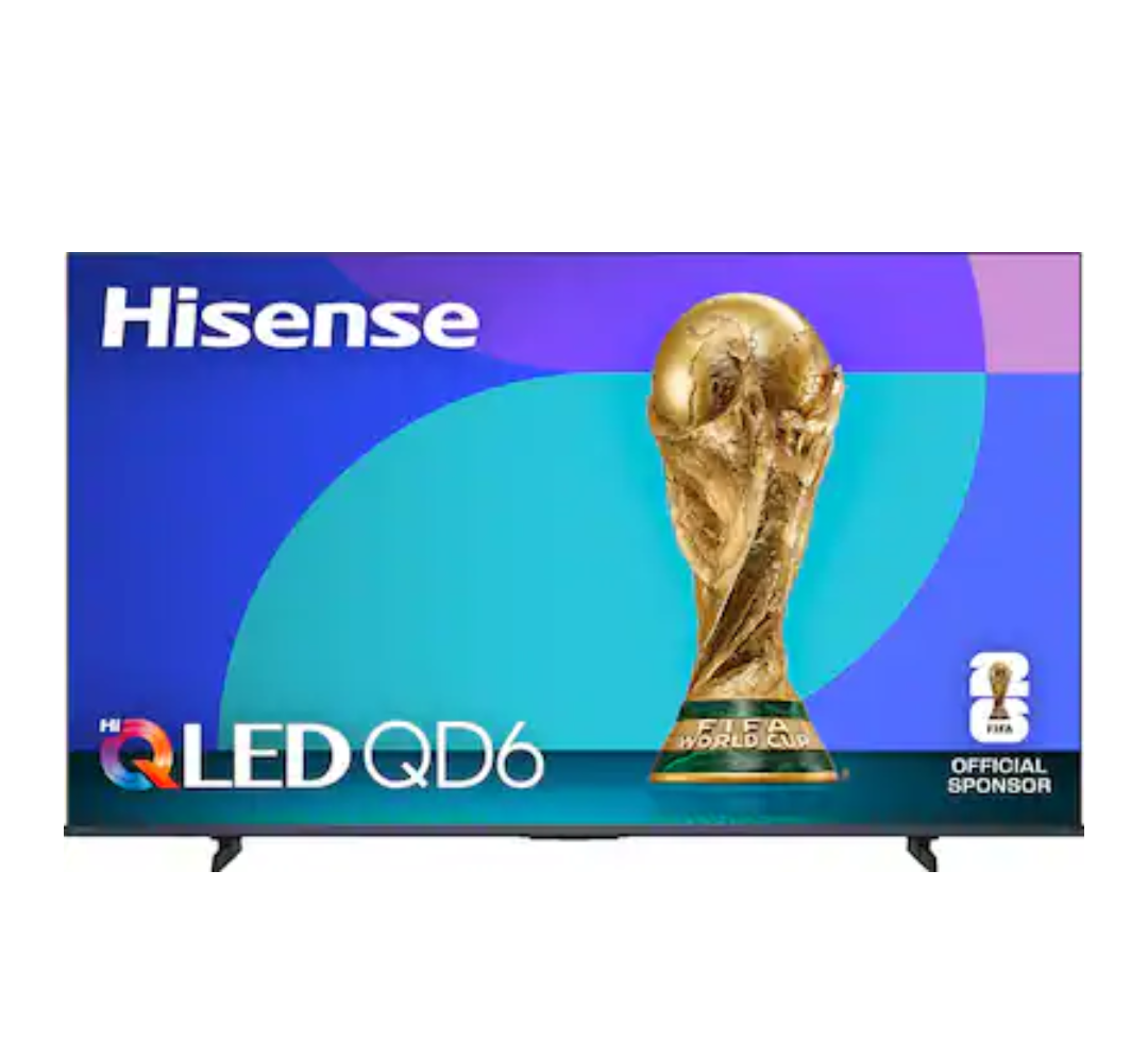 Hisense - 55" Class QD6 Series Hi-QLED 4K UHD HDR Smart Fire TV (2025)