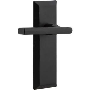 Ageless Iron Keep Plate Passage with Dirk Lever in Black Iron