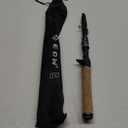 EOW XPEDITE PRO Portable Telescopic Casting and Spinning Fishing Rods, 24T Carbon Blanks & Solid Carbon Tip, Cork Handle, Travel Rod, Short Collapsible Rods