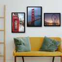 BESCRCL 18x24 Frame Wall Hanging Photo Frame, 18 x 24 Poster Frame Black, 1 Pack